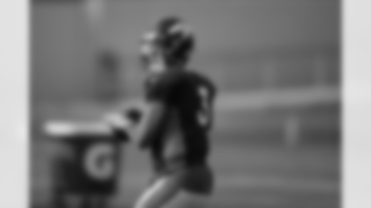 Drew Lock during training camp at UCHealth Training Center in Centennial, CO, August 28, 2020.
Photo by Gabriel Christus