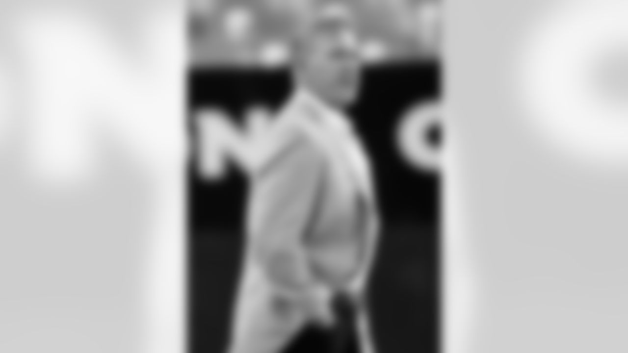 E.V.P of Football Ops. John Elway gets ready for his team's preseason finale against the Arizona Cardinals.