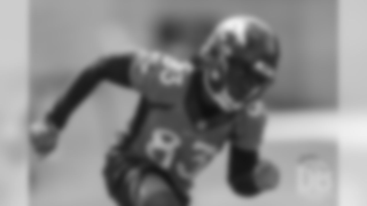 Wide receiver Romell Guerrier during the first day of rookie minicamp practice on May 10, 2019.