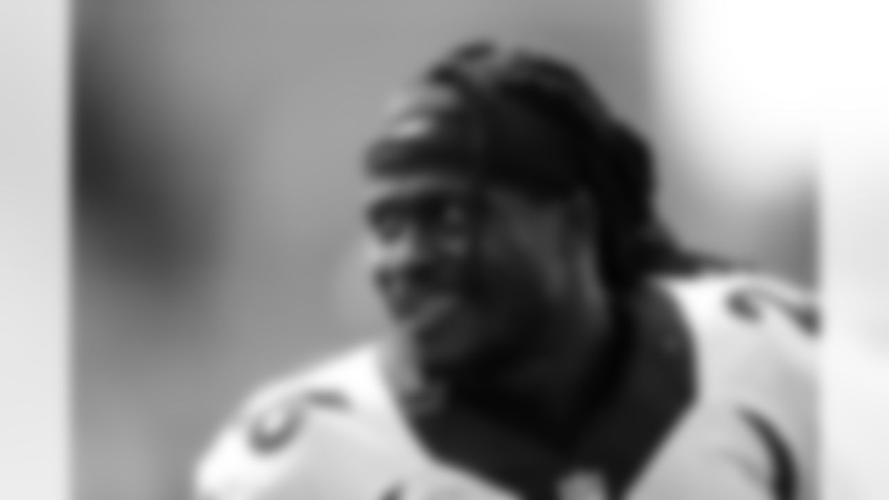 Isaac Yiadom during training camp at UCHealth Training Center in Centennial, CO, August 25, 2020.
Photo by Gabriel Christus