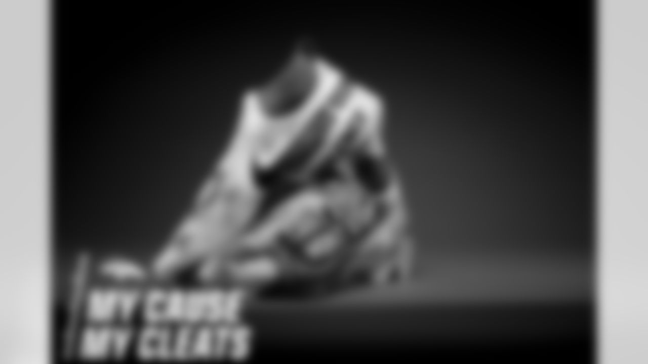 Diontae Spencer's cleats represent Everytown USA for the 2020 My Cause My Cleats campaign.
Photo by Gabriel Christus