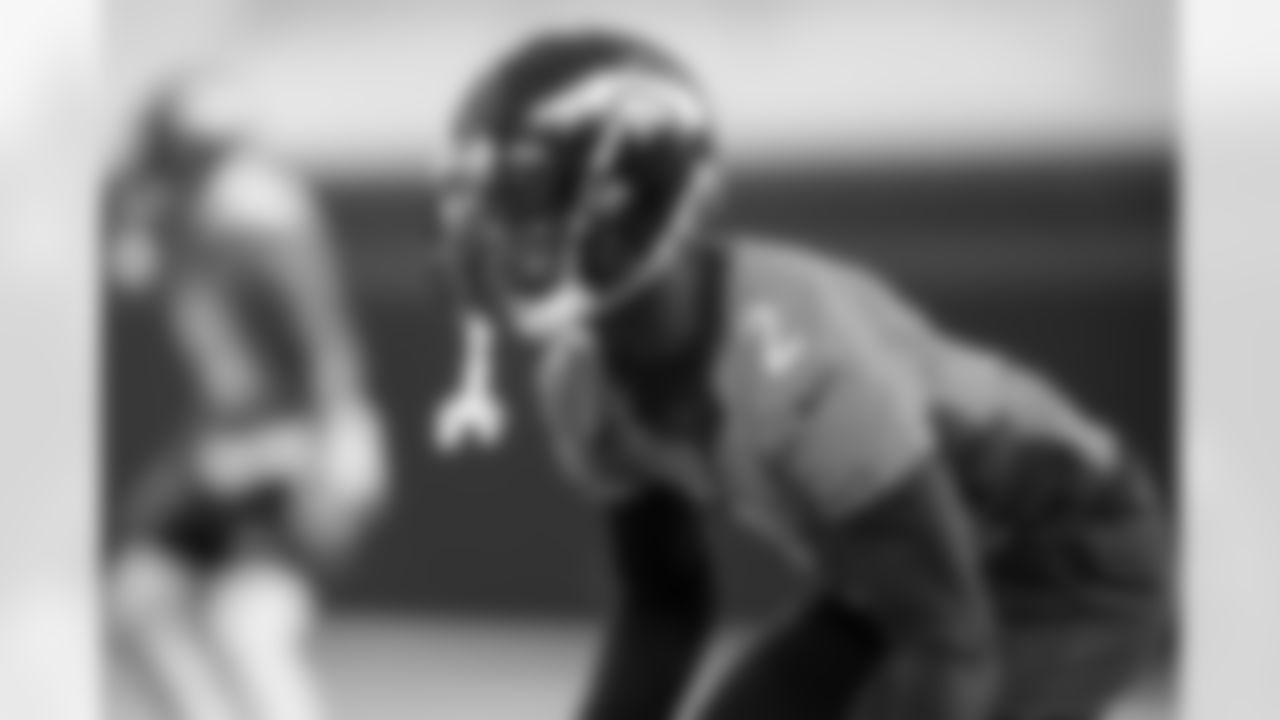 Pat Surtain II during practice at UCHealth Training Center on September 10, 2021. (Photo by Ben Swanson)