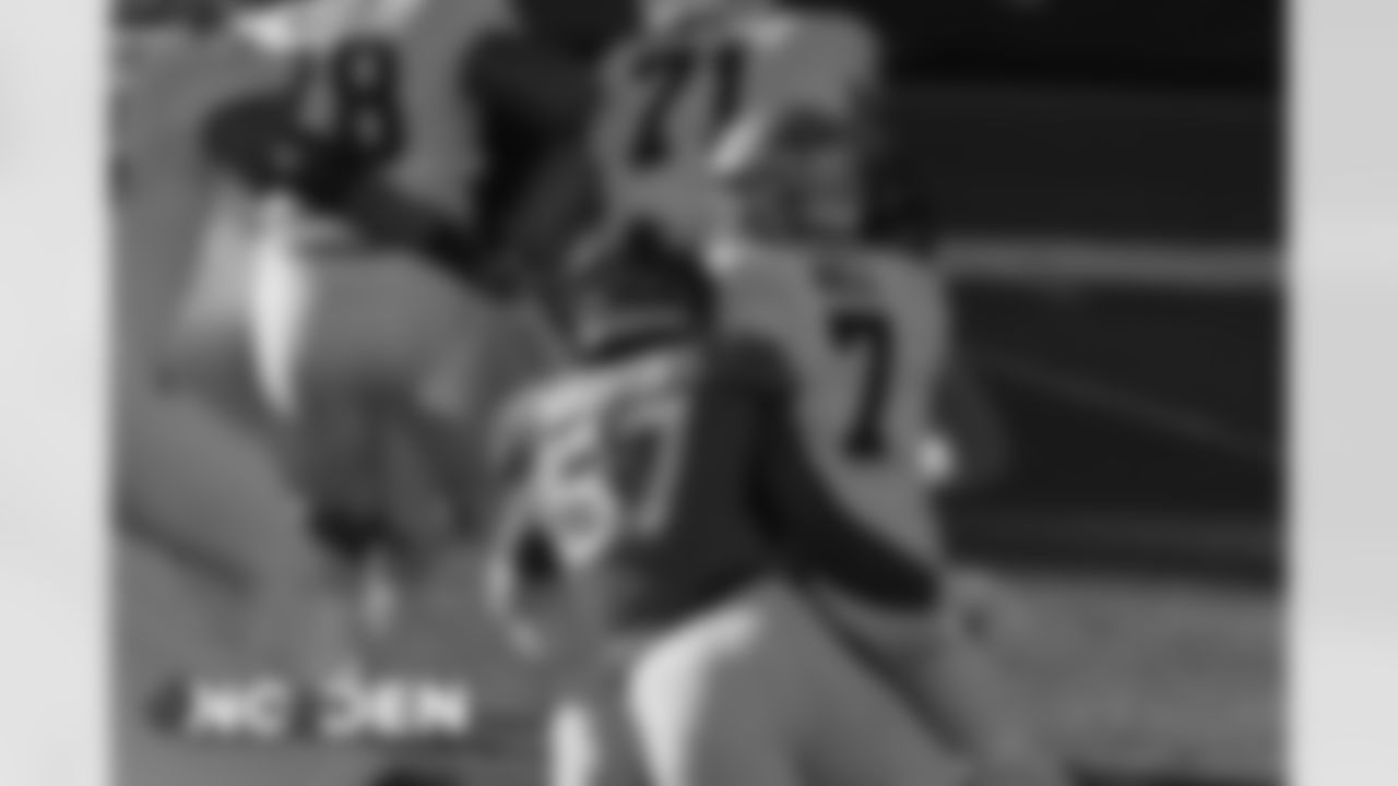 During the Broncos' Week 12 game against the New Orleans Saints at Empower Field at Mile High on November 29, 2020. (Photo by Eric Lars Bakke)