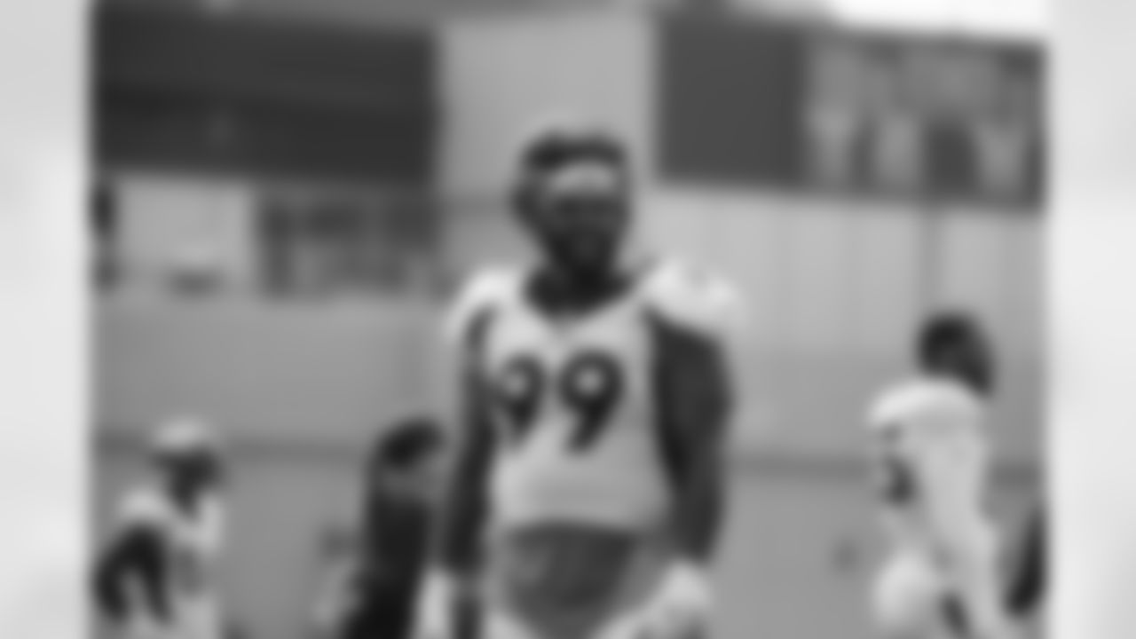 Jurrell Casey during training camp at UCHealth Training Center in Centennial, CO, August 23, 2020.
Photo by Gabriel Christus