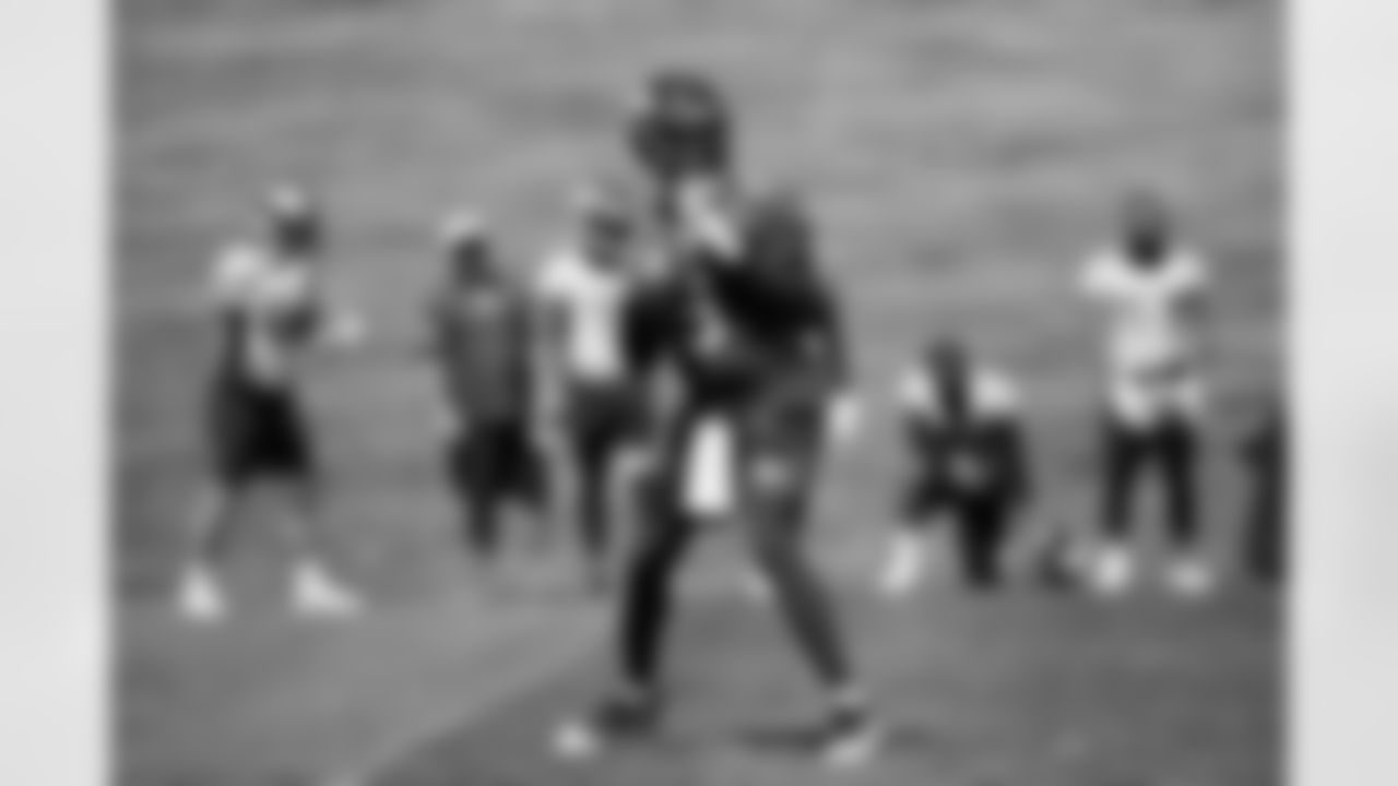 Teddy Bridgewater during the ninth day of OTA practices at UCHealth Training Center on June 9, 2021. (Photo by Ben Swanson)