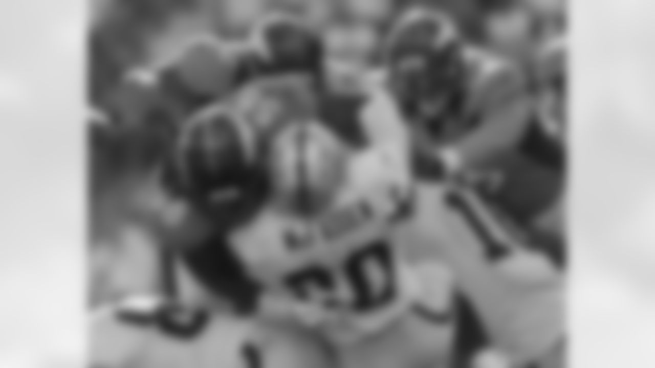 The Broncos defense held McFadden to 34 yards on 13 carries in the win.
