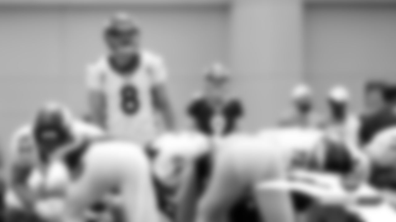 Brandon McManus during Training Camp at UCHealth Training Center in Centennial, Colorado, July 25, 2019.
Photo by Gabriel Christus