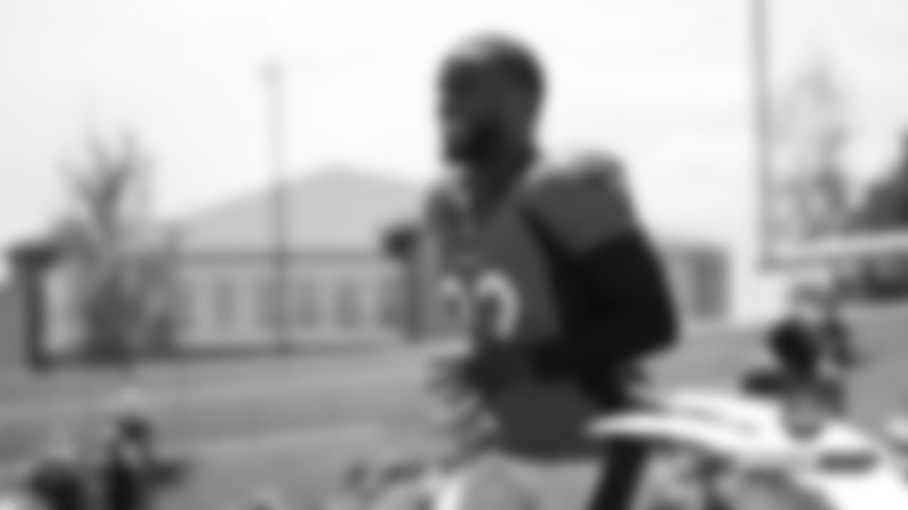 Kareem Jackson during practice on Day 6 of training camp on July 24, 2019.