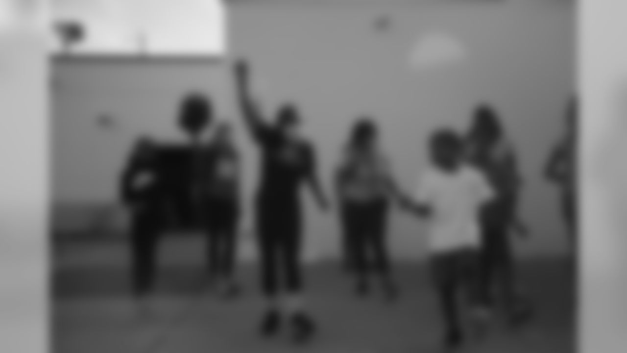 Kids dance during the reopening of the Denver Broncos Boys and Girls Club on June 15, 2020 at 4397 Crown Blvd, Denver, Colorado.
Photo by Gabriel Christus