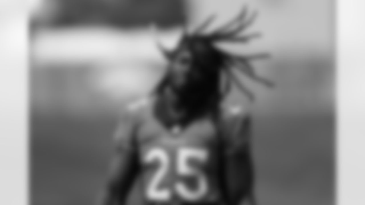 Melvin Gordon III during training camp at UCHealth Training Center in Centennial, CO, August 24, 2020.
Photo by Gabriel Christus
