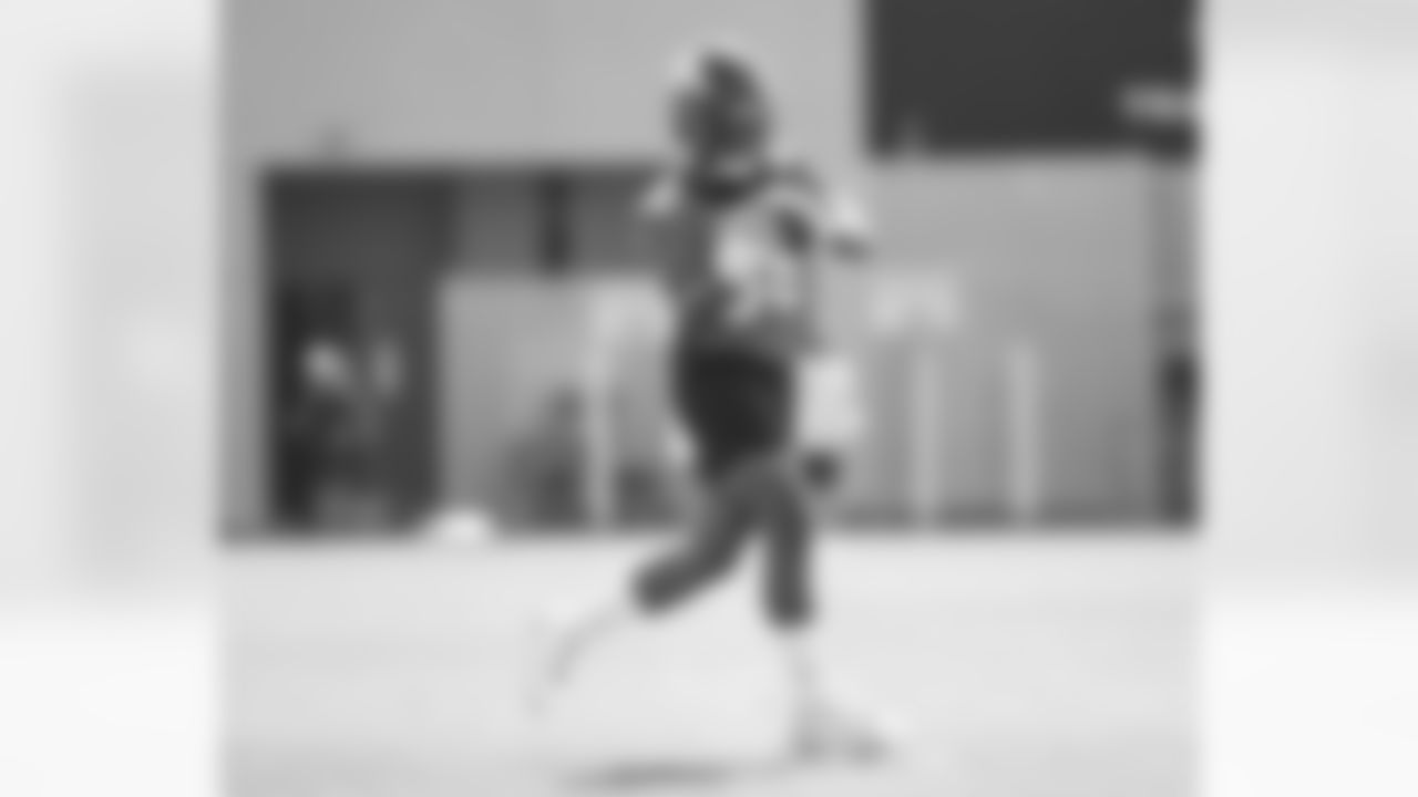 Tedric Thompson during practice on the first day of training camp at UCHealth Training Center on July 28, 2021. (Photo by Ben Swanson)