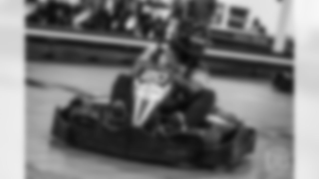 a player at Von's Vision fourth annual Go-Kart Grand Prix to fundraise for the foundation.