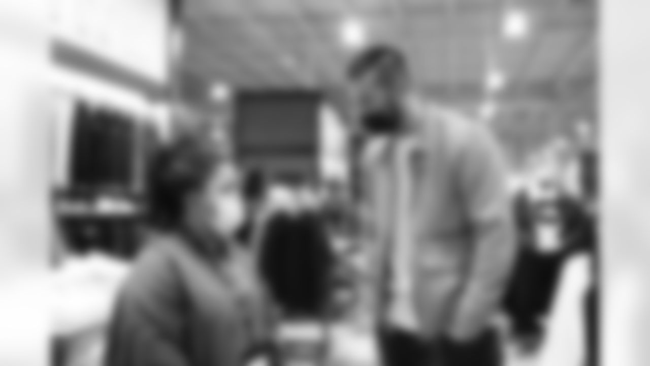 Brandon McManus and the Project McManus Foundation treat 15 kids to a holiday shopping spree on December 7, 2021.
