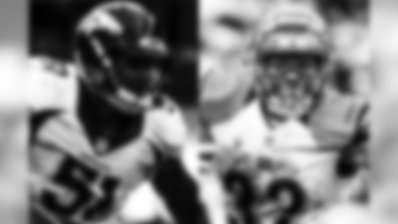 Inside linebackers Todd Davis and Brandon Marshall will be largely responsible for helping shut down the Bengals' dynamic running back tandem of Hill and Bernard. Cincinnati began coupling the two backs in 2014 to much success, totaling 2,368 yards from scrimmage (1,804 combined rushing yards) with 16 total touchdowns. They followed up with another solid season in 2015, combining for 2,075 yards from scrimmage (1,524 rushing yards) and 14 total touchdowns. The Bengals lean on Hill more in the rushing attack, and Bernard is a more dynamic player in the passing game, as evidenced by his receiving touchdown against Pittsburgh in Week 2, as well as his 9.1 yards per reception for his career. In the first two games, Cincinnati has only mustered 2.78 yards per rushing attempt, and they will assuredly look to improve that mark Sunday.