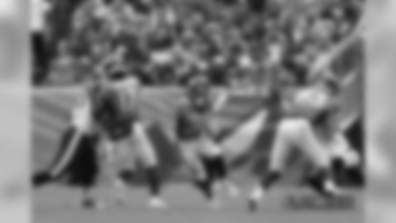 Phillip Lindsay during the game against the Los Angeles Rams during the game at Broncos Stadium at Mile High in Denver, Colorado, October 14, 2018.
Photo by Gabriel Christus
