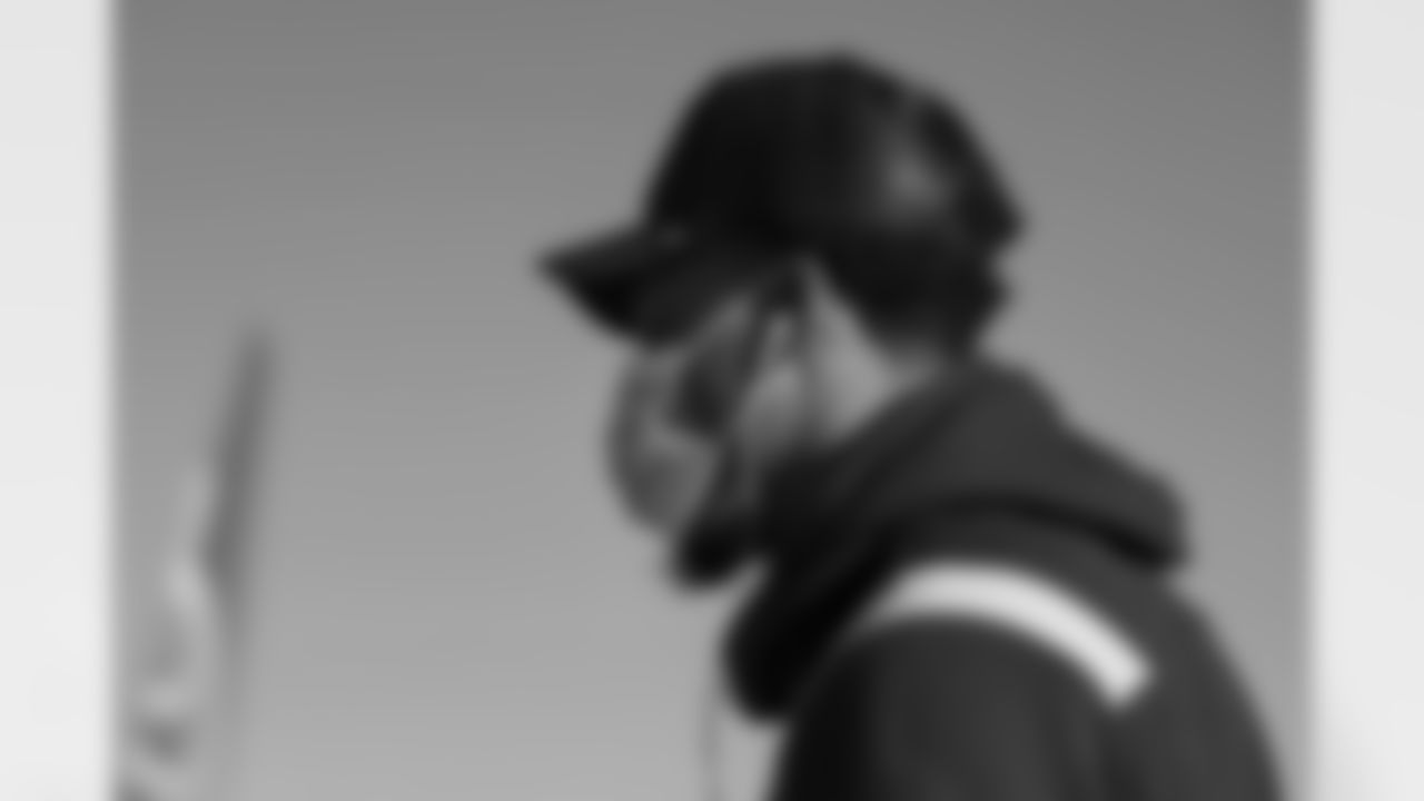 Ronald Darby on the tarmac at Denver International Airport on December 4, 2021 during the team's travel to Kansas City in Week 13. (Photo by Joe Abdellah)