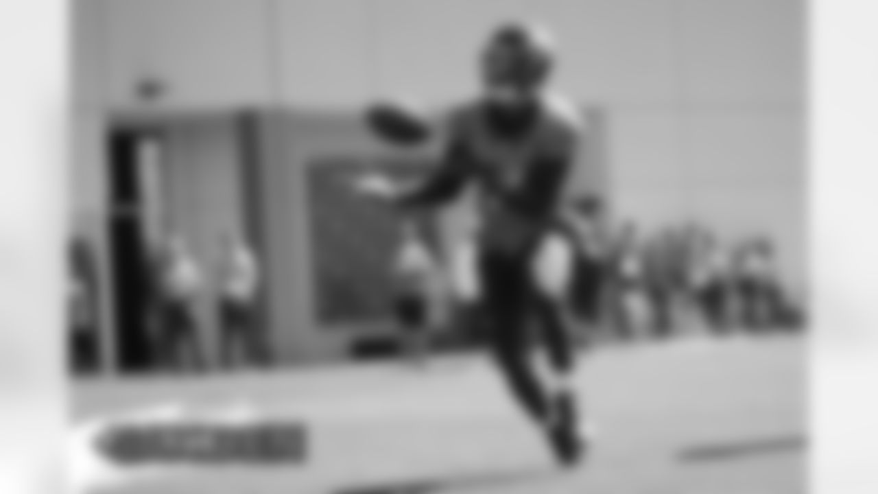 Courtland Sutton at practice on September 27, 2019. (Photo by Ben Swanson)