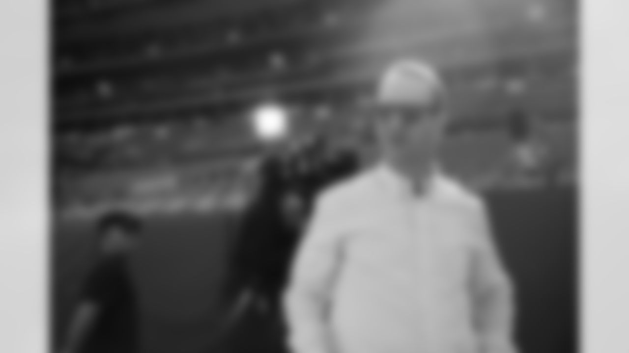 Peyton Manning during the taping of an episode of Peyton's Places at Empower Field at Mile High on June 26, 2020. (Photo by Ben Swanson)