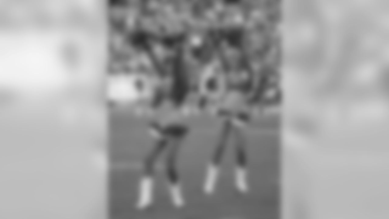 The Denver Broncos Cheerleaders perform during Denver's Week 13 win vs. Tampa Bay.