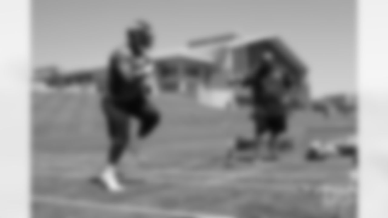 action during minicamp at UCHealth Training Center in Centennial, CO, June 13, 2018.
Photo by Gabriel Christus