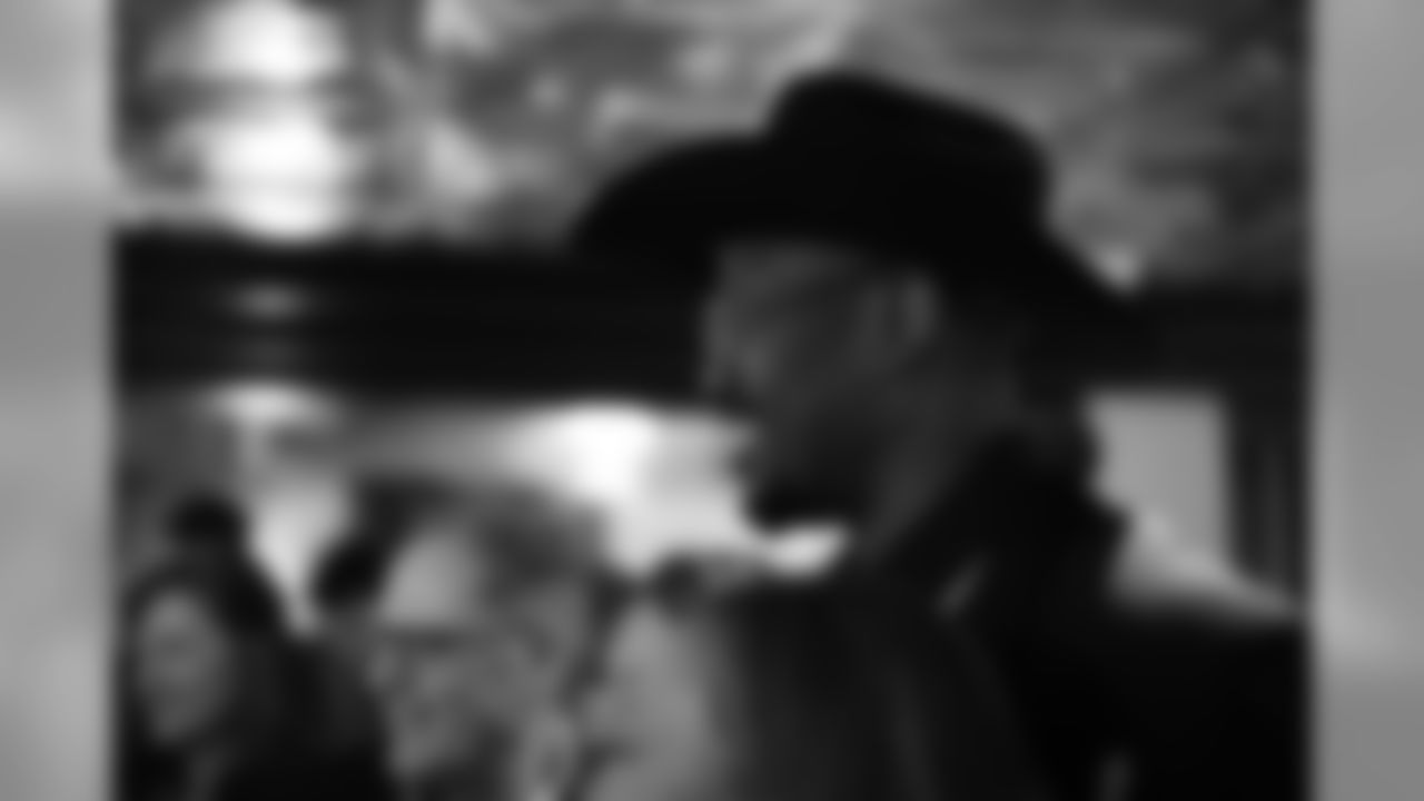 Von Miller at Von's Vision's Western Round-Up on November 11, 2019. (Photo by Ben Swanson)