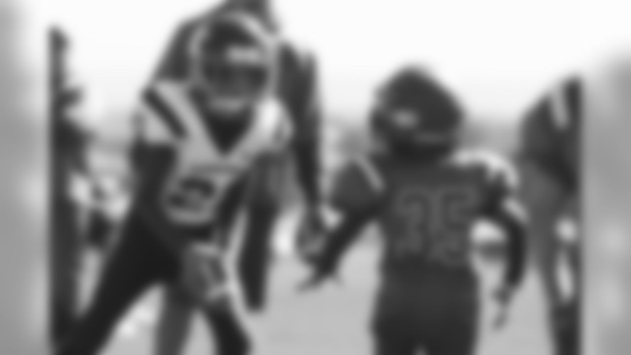 Action from a game at a Youth Football Festival hosted by the Broncos in partnership with Jefferson County Youth Football Association as part of the team's Fantennial Weekend on October 12, 2019. (Photo by Aly McClaran)