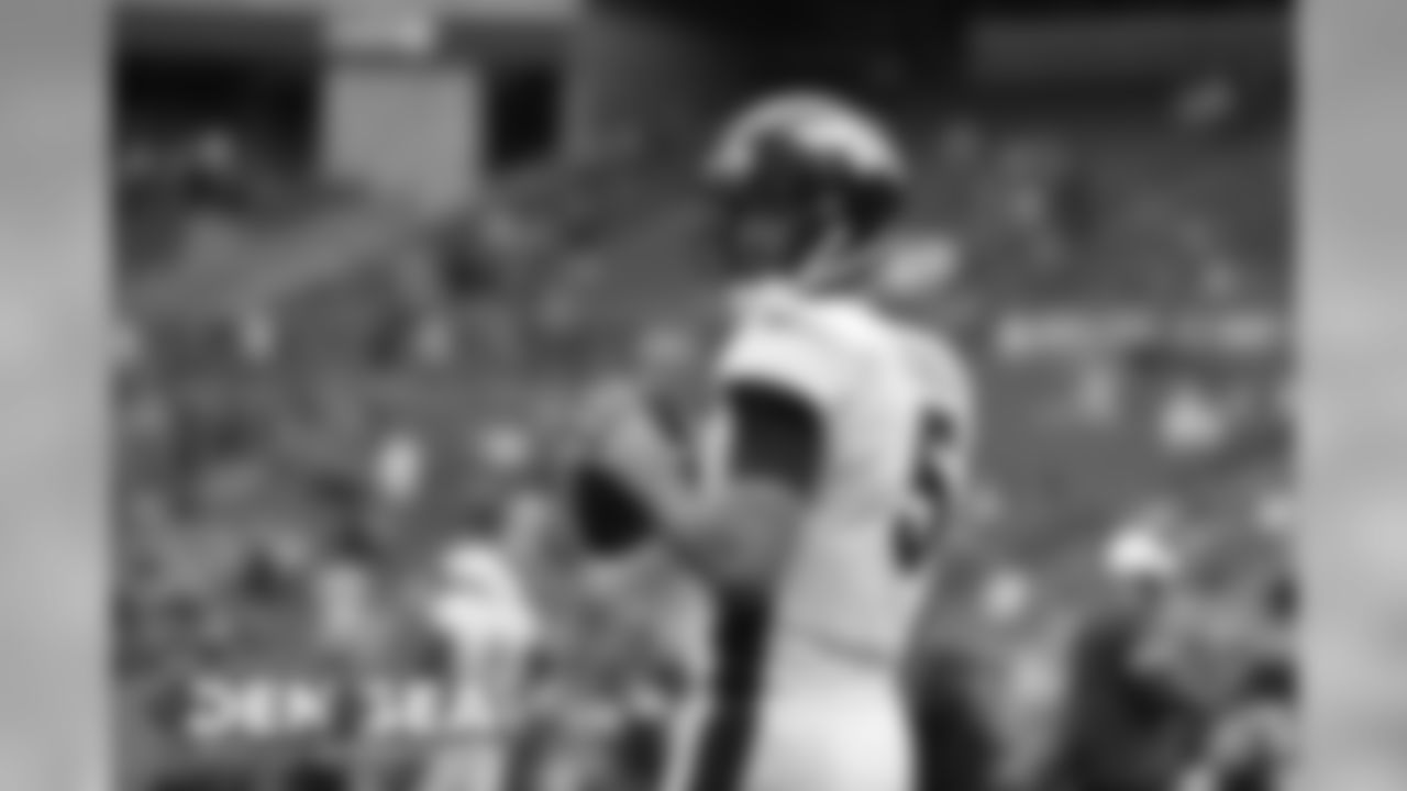 Joe Flacco before a preseason game against the Seattle Seahawks at CenturyLink Field in Seattle on August 8, 2019.