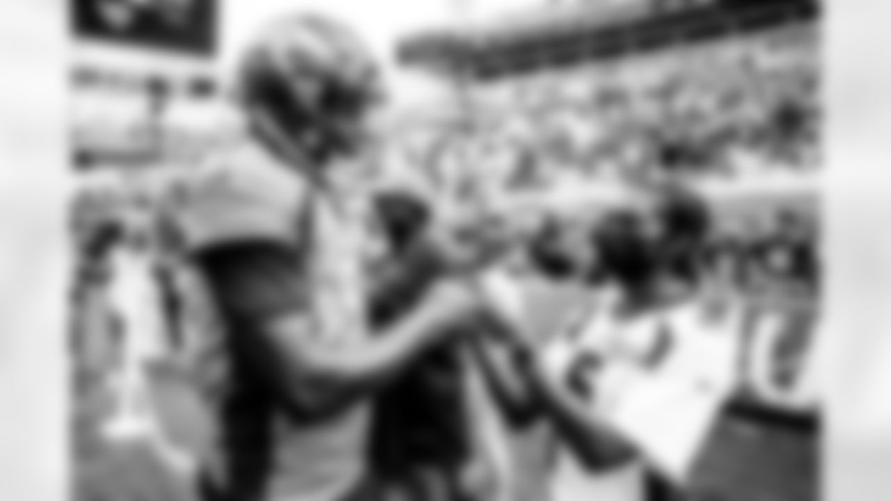 Denver Broncos quarterback Teddy Bridgewater (5) during the NFL Game against the Jacksonville Jaguars on Sunday, September 19, 2021 at TIAA Bank Field in Jacksonville, Florida.
Photo by Gabriel Christus