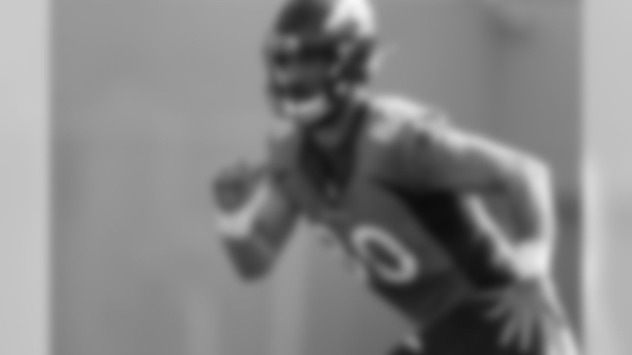 Jake Butt during practice at UCHealth Training Center in Centennial, CO, August 11, 2020.
Photo by Gabriel Christus