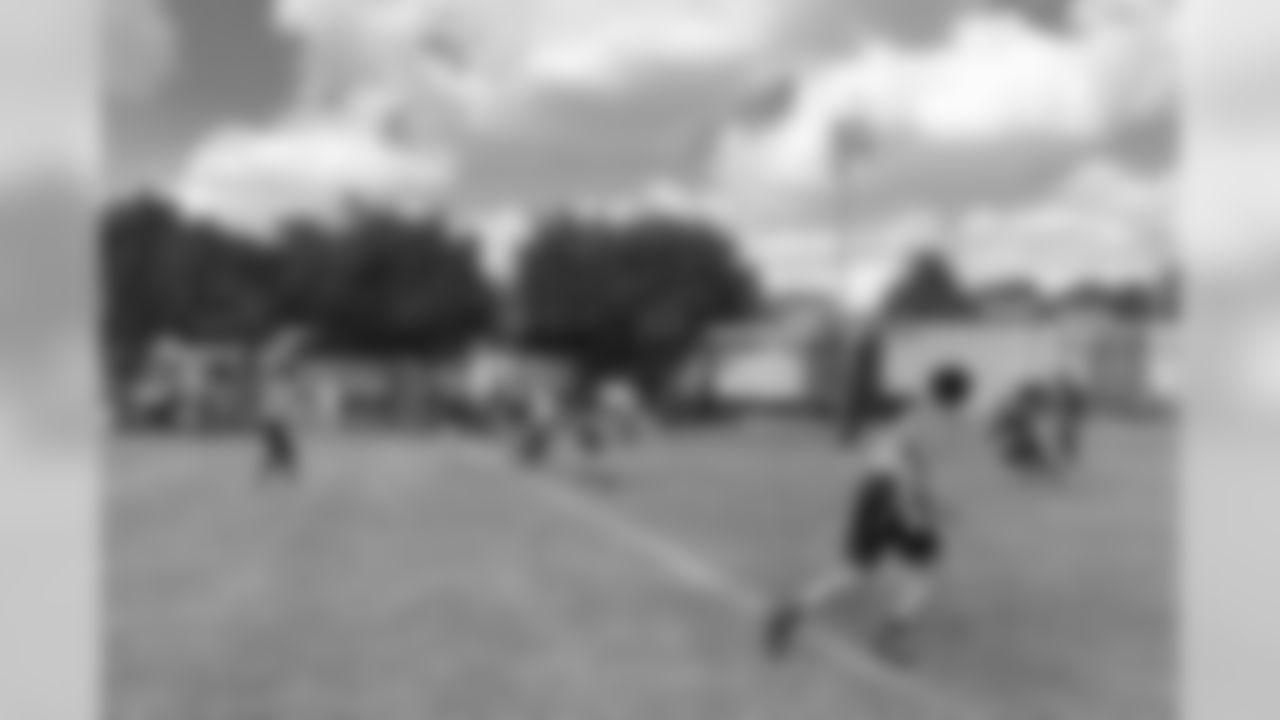 The Broncos flag football team during the Tochito National Tournament on February 9, 2019, as a player ambassador for the flag football tournament.