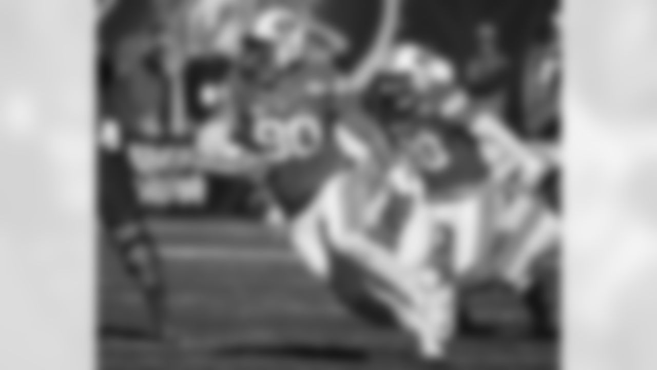 DE Bronson Kaufusi, Brigham Young University
"If the Kaepernick trade goes through, the Broncos might wait to get their quarterback until the second or third round. Even if the trade doesn't work out, another team could leapfrog Denver to get Connor Cook. So for now, I'll have John Elway trying to replace Malik Jackson up front to keep their strength a strength -- sometimes that's better than trying to correct a weakness by reaching for a lesser-valued player." [April 15]