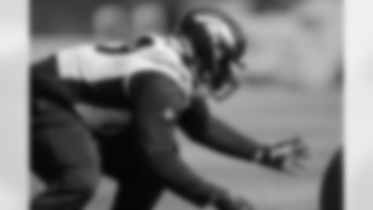 Shamar Stephen during the seventh day of OTA practices at UCHealth Training Center on June 7, 2021. (Photo by Ben Swanson)