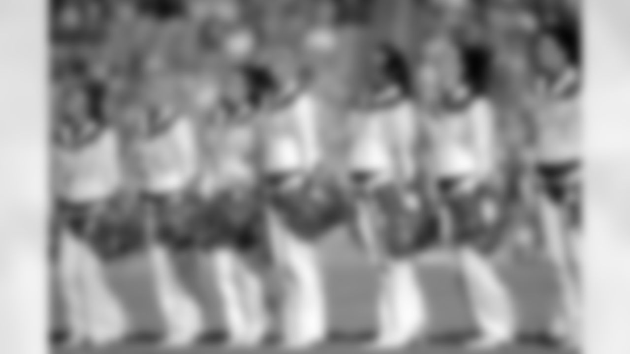 The Denver Broncos Cheerleaders perform during Denver's Week 17 win vs. Kansas City.