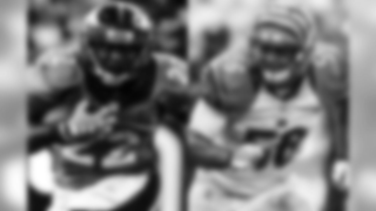 Behind a powerful offensive line, Anderson has been the rock of the Broncos' offense through the first two games. Anderson totaled 232 yards from scrimmage and three touchdowns in the first two games. It's not just his vision as a ballcarrier or quickness out of the backfield that Dansby will need to account for. Anderson's hands and elusiveness have also made him a dangerous receiving threat. Dansby, a 13-year veteran, is a formidable opponent across the line of scrimmage with a 2013 second-team All-Pro selection to his name.