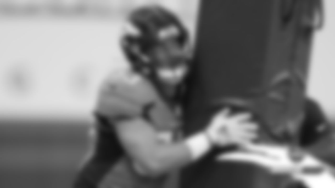 Joe Dineen during Training Camp at UCHealth Training Center in Englewood, Colorado, July 29, 2019.
Photo by Gabriel Christus