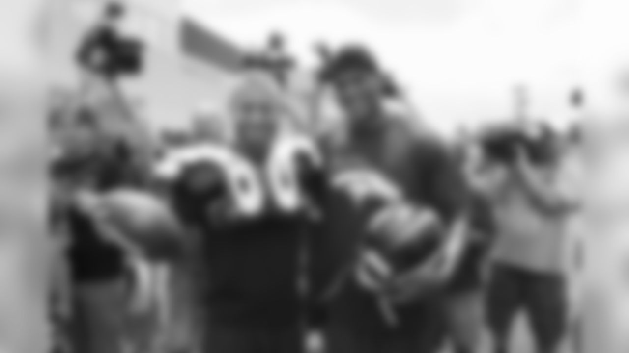 Midfielder Daniele De Rossi and TE Julius Thomas