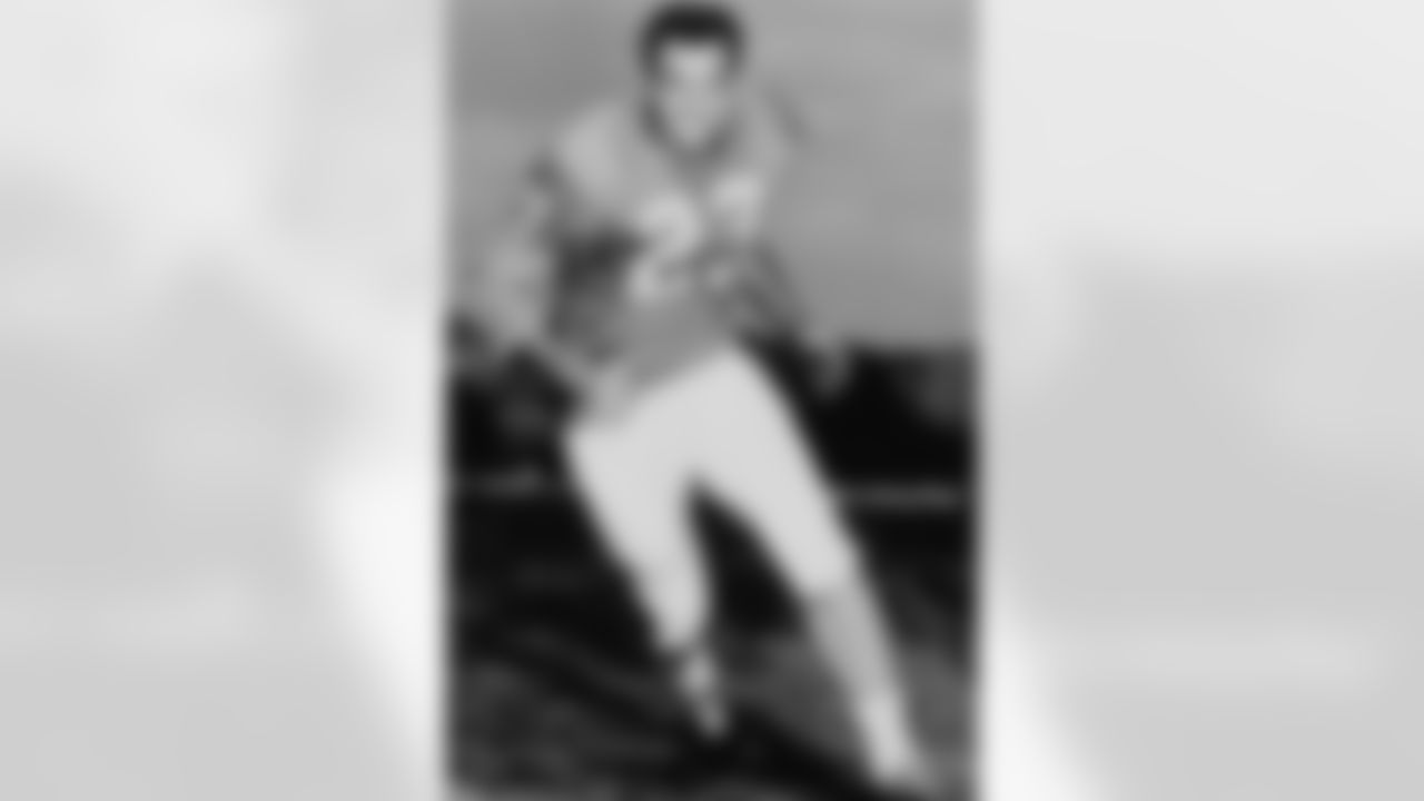 A portrait of safety Austin "Goose" Gonsoulin from the 1960s.