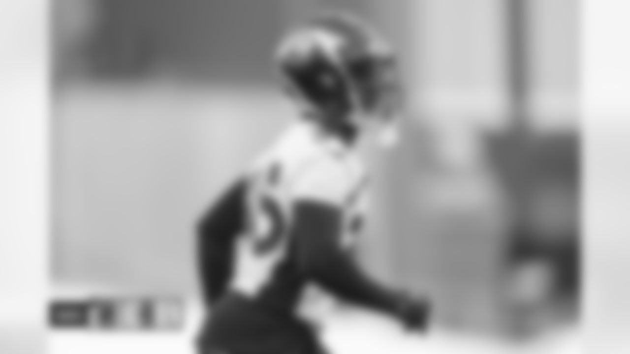 Damarri Mathis during practice on Thursday, January 5, 2023 at UCHealth Training Center in Englewood, Colorado.
Photo by Gabriel Christus / Denver Broncos
