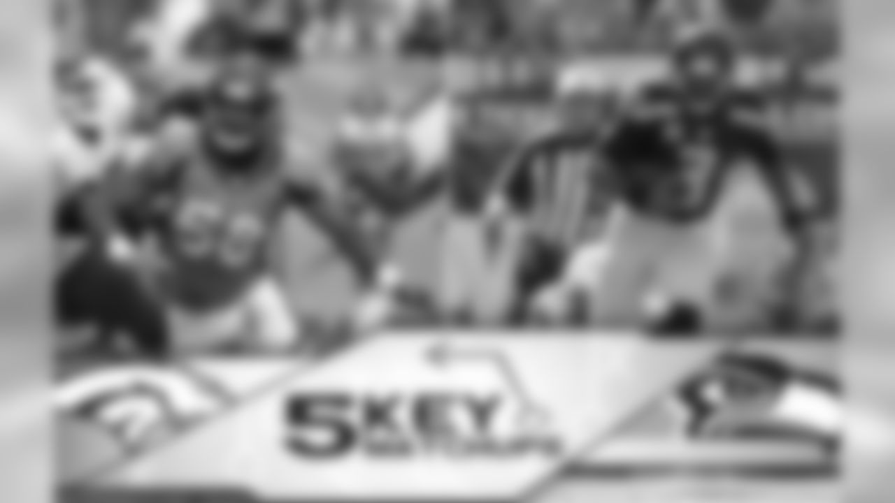 For the third week in a row, the Broncos' pass rush will work to corral a mobile quarterback. Miller has taken a QB spy role for the Broncos against scramblers in the past, including against Andrew Luck in crunch time in Week 1. If and when Wilson escapes the pocket, Miller may be called upon to limit the damage Wilson can do with his feet. When rushing from the edge, Miller will look to beat his man without getting upfield of the shifty quarterback.