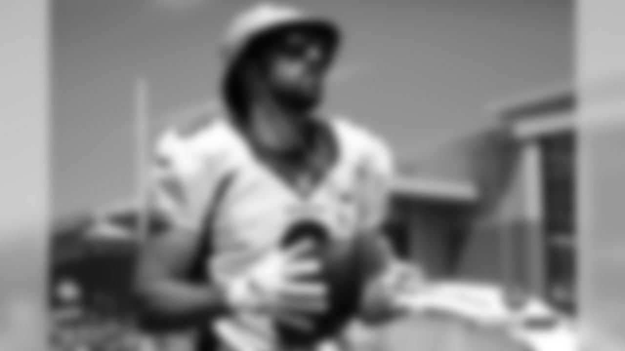 Brandon McManus during practice on Day 8 of training camp on July 26, 2019.