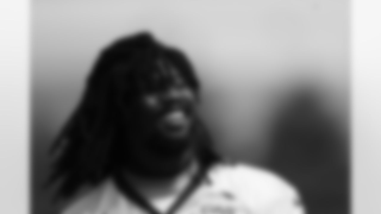 Von Miller smiles as he wears a wig during a minicamp practice at UCHealth Training Center in Centennial, CO, June 14, 2018.
Photo by Gabriel Christus