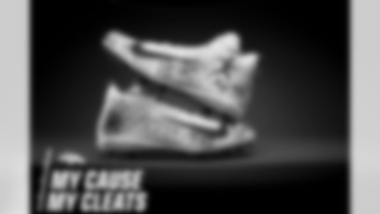 Jeff Driskel's cleats represent Step Up For Students for the 2020 My Cause My Cleats campaign.
Photo by Gabriel Christus