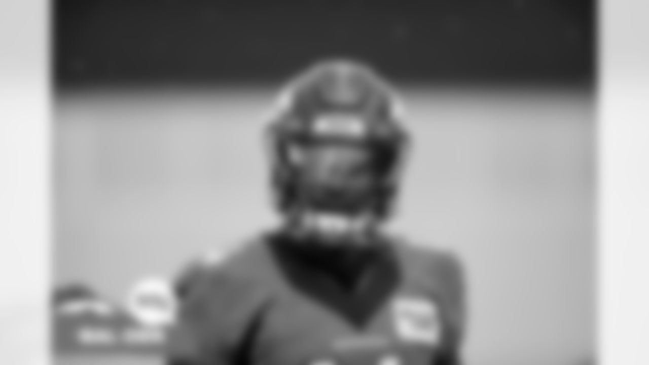 Courtland Sutton during practice at UCHealth Training Center in Englewood, Colorado on September 29, 2021. (Photo by Ben Swanson)