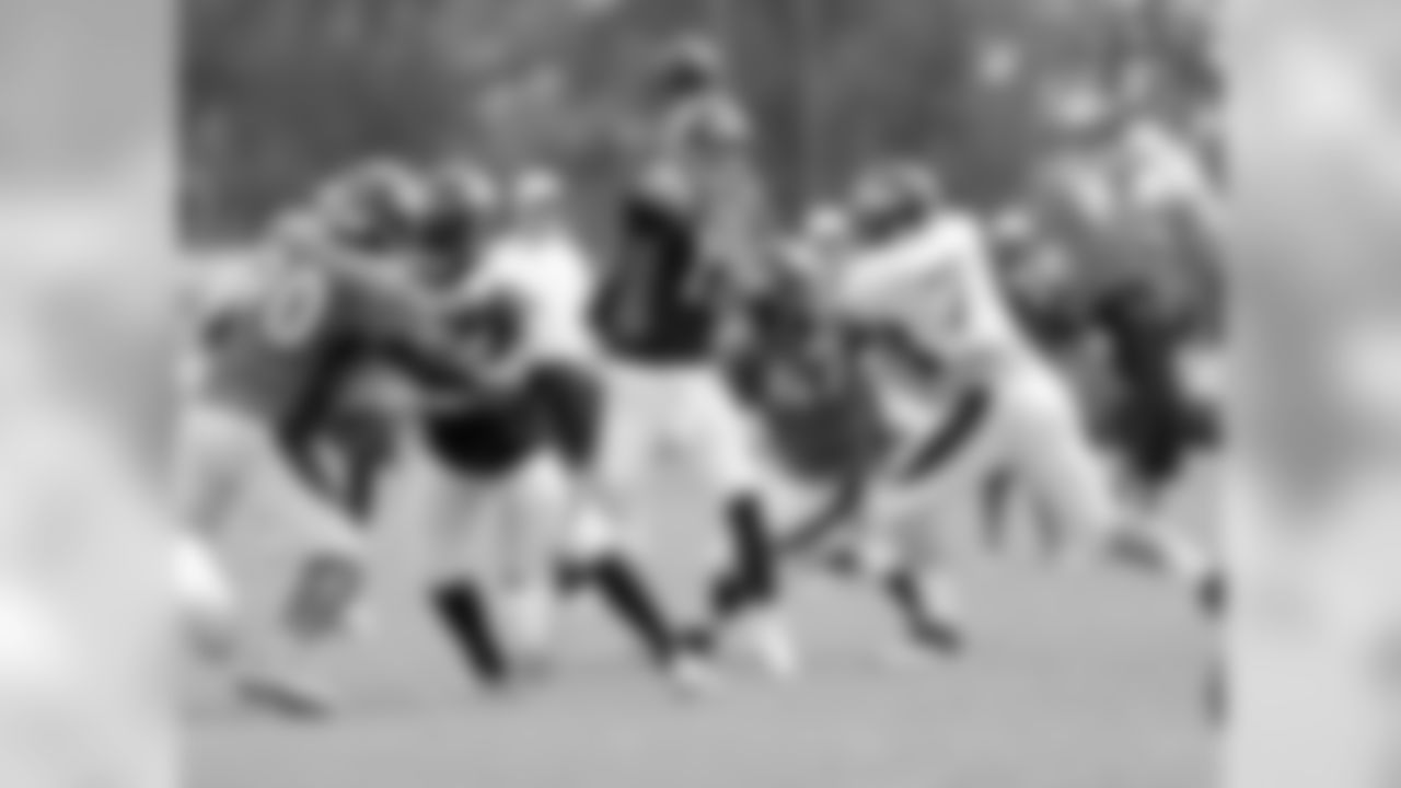 Osweiler delivers a pass.