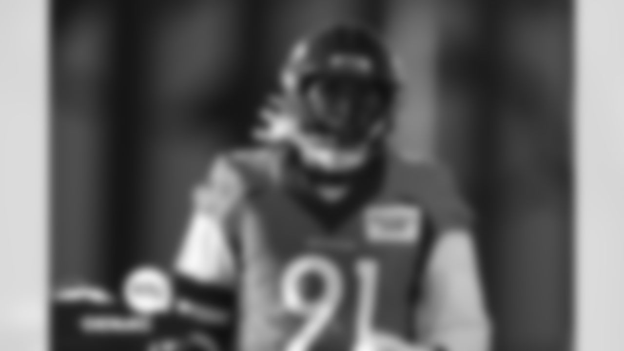Stephen Weatherly during practice on Wednesday, December 1, 2021 at UCHealth Training Center in Englewood, Colorado.
Gabriel Christus