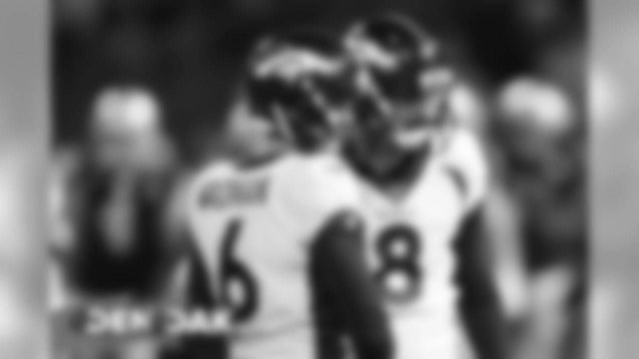 Colby Wadman and Brandon McManus during the NFL game against the Oakland Raiders at Oakland-Alameda County Coliseum in Oakland, California, September 09, 2019.
Gabriel Christus
