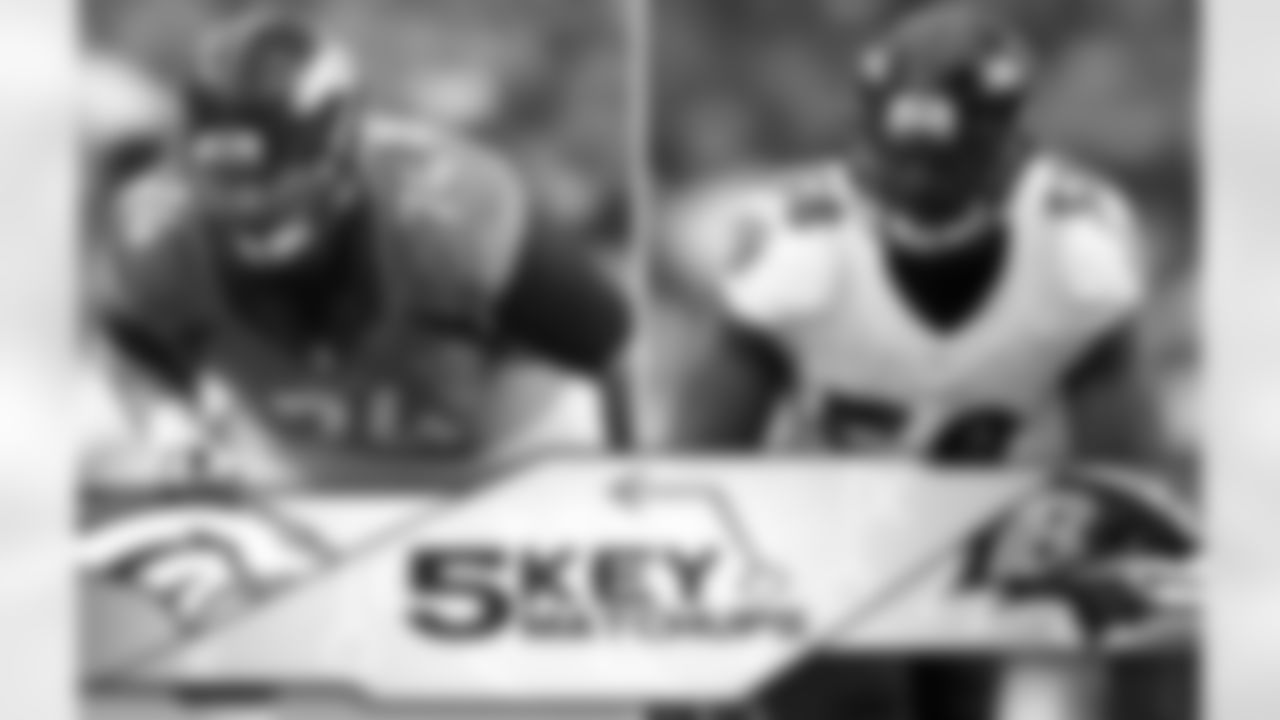 Rookie left tackle Ty Sambrailo has a tough first task going up against the Ravens' defensive front and their pass rush between Terrell Suggs and Elvis Dumervil.
Dumervil tied his season-best sack total in 2014 with 17, and in combination with Suggs, the Ravens had 29 between the two outside linebackers. Sambrailo has come along quickly at left tackle and now has veteran reinforcement next to him with the late-August signing of Evan Mathis.