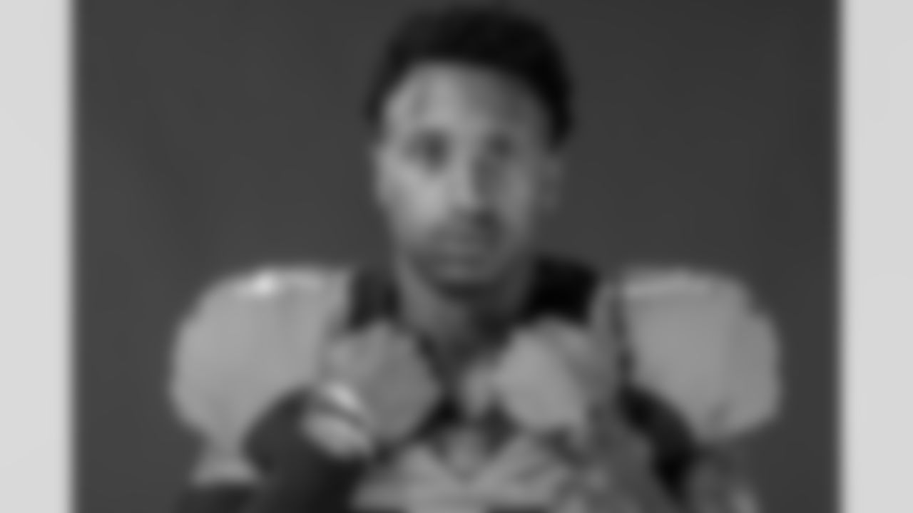Courtland Sutton poses for a portrait on media day on June 14, 2021. Photo by Gabriel Christus