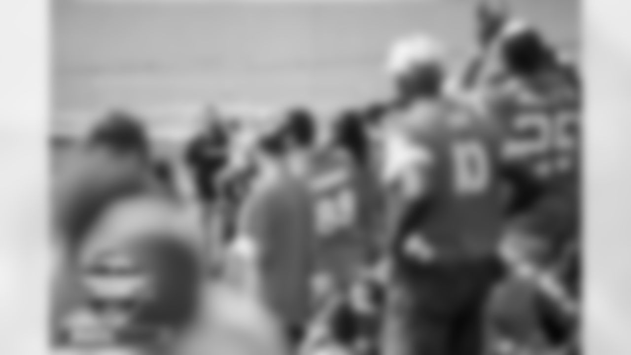 After announcing his retirement, Derek Wolfe gets a standing ovation from fans at practice on Day 3 of training camp at UCHealth Training Center in Englewood, Colorado on July 29, 2022. (Photo by Ben Swanson)