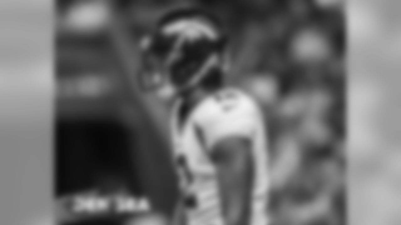 Brendan Langley during the second half of a preseason game against the Seattle Seahawks at CenturyLink Field in Seattle on August 8, 2019.